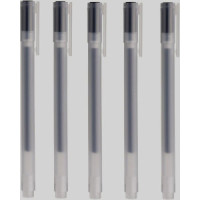 Muji - Gel Ink Ballpoint Pen Cap Black 0.50 MM